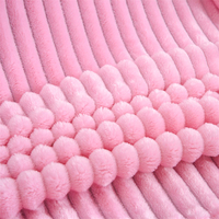 Plaid en flanelle Amity, couverture de canapé, couverture de yoga unie en flanelle, couverture de voyage douce, vente en gros