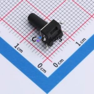 TS014-TBW1FH11.5 Tactile Switch SMD-4P,6x6mm Switch Single Pole Single Throw Round Button 2.5N Vertical Mount - Product Image 2