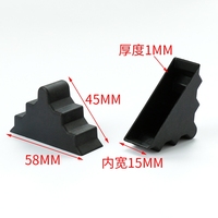 Protections d'angle arrondies pour cadres photo 45mm*58mm*12mm-25mm pour le transport et la protection des cadres photo