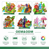 Set de Bloques Magnéticos de Rompecabezas Educativo DIY para Niños Juguete de Descompresión para Construcción de Modelos a Escala en Plástico