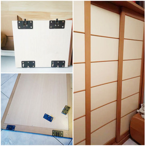Polea cóncava de alta calidad para dormitorio, armario deslizante, rodillo de puerta corredera para madera - Product Image 6