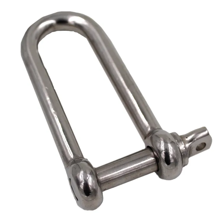 SS long dee shackle aisi304 or 316