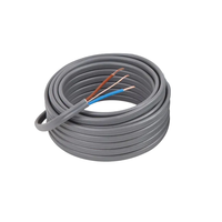Câble flexible RVV industriel homologué CE, 2-5 conducteurs, 12-18 AWG, cuivre, gaine en PVC