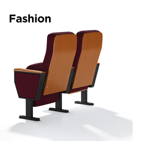 Muebles de teatro modernos, silla de auditorio de iglesia de <span class=keywords><strong>cine</strong></span>, sillón con mesa plegable, telas cómodas, sillas de Teatro de espuma - Product Image 3