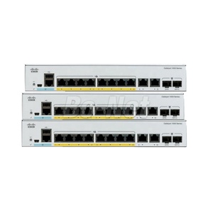 Ban đầu C1000-8P-2G-L chuyển đổi mạng 8x10/100/1000 ethernet PoE + Cổng 2x1 gam SFP với RCKMNT-19-CMPCT - Product Image 1