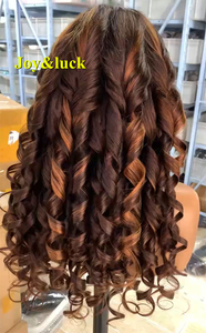 <span class=keywords><strong>Perruque</strong></span> Lace Front en Cheveux Humains 100% Naturels, Style Bouclé Profond et Souple pour Femme, Idéale au Quotidien et pour les Fêtes - Product Image 3