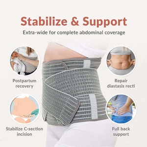 Nuevos productos explosivos Carpeta abdominal de bambú de alta calidad Cinturón de recuperación de sección C Banda para el vientre posparto - Product Image 2