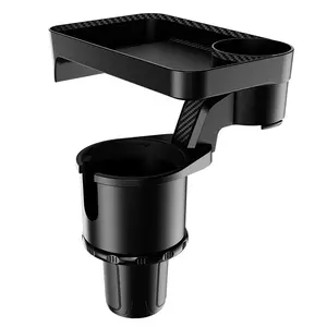 NEW 360 Rotating Adjustable Car Drink Cup Holder With Tray Multifunctional Storage Car Cup Mount Holder Expander For Car