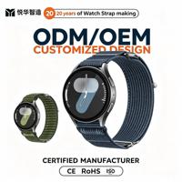 Bracelet magnétique en nylon souple et respirant sans interstices, ajustable, pour Smartwatch 7/6/5/4/FE, fixation rapide