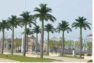 Ornamento de piscina para boda al aire libre, Planta <span class=keywords><strong>artificial</strong></span>, palmera decorativa, palmera alta - Product Image 6