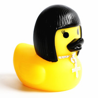 Gothique Fille Punk Rock Caoutchouc Cadeau Canard Assortis Canard Flotteur en Vrac pour Halloween Décor Enfants Bébé Bain Douche Party Favors