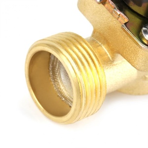 Van Điện Từ Đầu Vào <span class=keywords><strong>G1</strong></span>/2, Van Điện Từ Đóng Kín Thông Thường N/C DC 12V 24V AC 220V Van Điện FCD-180B - Product Image 5