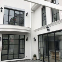 Ventanas Abatibles Populares de Gran Venta con Rotura de Puente Térmico, Triple Vidrio y Aislamiento Térmico con Rejillas Decorativas