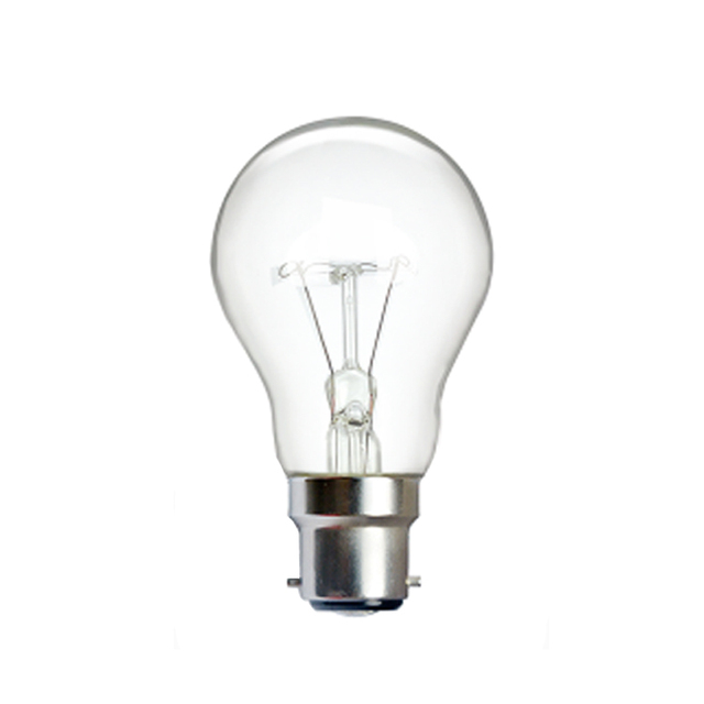 Factory Price Short Delivery Time 127V 130V 220V 230V 240V 25W 40W 60W 75W 100W A19 A55 A60 Incandescent Light Bulb, INC-A55