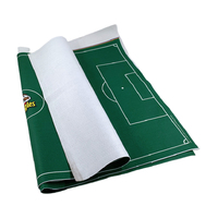 Nappe et tapis de divertissement non tissés imprimés, respirants, imperméables, thermocollants, personnalisés, verts, 250g (90-180gsm)