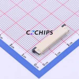 FPC-1.0AS-20PWBH25 FFC/FPC Connector SMD,P=1mm Connector Drawer Type Top Contact 20P 1mm - Product Image 2