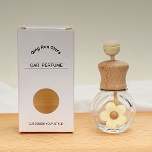 Difusor de Perfume para Auto, Botella de Vidrio Vacía de 10 ml, Decoración de Dibujos Animados Reutilizable, Ambientador para Auto - Product Image 3