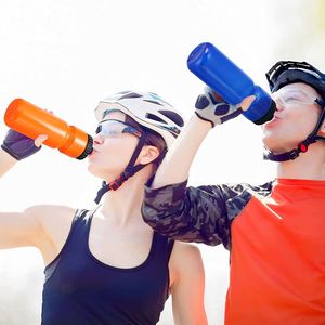 Botellas de Agua Reutilizables de Plástico de 25 oz, Botella de Agua Deportiva Portátil con Tapa a Prueba de Fugas para Fitness y Deportes al Aire Libre - Product Image 6