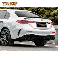 UKISS nouveauté Kit de carrosserie complet pour Benz classe C W205 mise à niveau vers W206 C63 AMG pare-chocs en gros et pièces de voiture