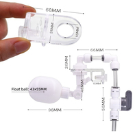 Contrôleur automatique de niveau d'eau pour aquarium, pompe à eau écologique pour aquarium de bureau, emballage en boîte