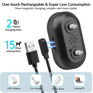 Smartpet नई रिचार्जेबल कुत्ते की छाल कॉलर विरोधी बार्किंग कॉलर 5 समायोज्य संवेदनशीलता स्मार्ट ट्रिगर 4 प्रशिक्षण मोड - Product Image 5