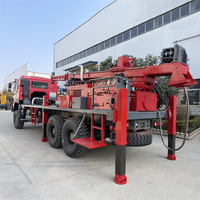 Plateforme de forage à noyau haute performance 6x6 équipée d'un treuil de 20 kN et d'une capacité de corde de 1000 mètres