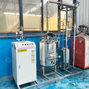 Machine automatique d'extrait de solvant d'herbes à ultrasons Éthanol essentiel Distillé Citronnelle Arbre à thé Qualité d'extraction d'huile Nouveau - Product Image 2