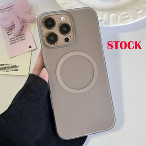 เคสโทรศัพท์มือถือแบบใสกันกระแทกแม่เหล็กหรูหราสำหรับ iPhone 17 Pro Max 16 Plus 15 14 13 12 11  วัสดุ PC แข็งใส - Product Image 2