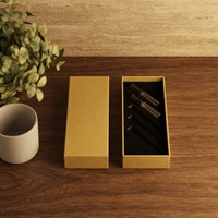 Coffret cadeau d'échantillons de parfum avec couvercle, boîte de base et étui
