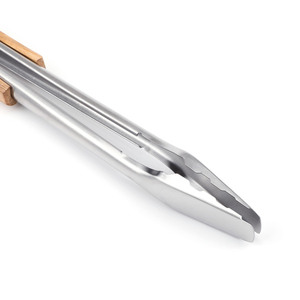 Stainless Steel Grill <b>Tool</b> Set With Wood Handle 3 Piece For Outdoor <b>BBQ</b> Cooking And Flipping Durable Design - Product Image 5