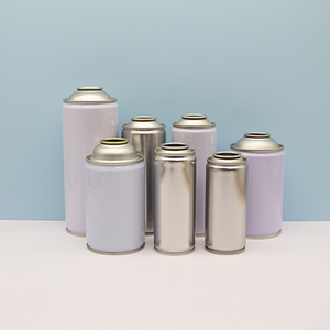 Tinplate rỗng tin có thể tùy chỉnh đường kính 45mm 52mm 56mm 65mm rỗng Aerosol phun có thể kim loại lon thiếc cho xe chăm sóc - Product Image 1