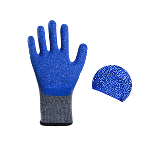Guantes de trabajo de seguridad antideslizantes transpirables protectores de fábrica Guantes recubiertos de látex Guantes de jardinería - Product Image 3