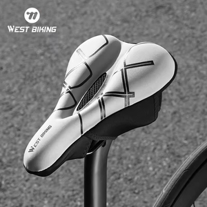 पश्चिम बाइकिंग के नए स्पंज काठी में पहाड़ी सड़क और व्यायाम साइकिल सीट कवर - Product Image 1