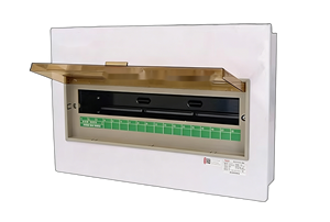 Boîtier de distribution d'énergie miniature 230/400V AC, boîte de protection pour éclairage intérieur, ignifuge, panneau transparent en PC, résidentiel et public - Product Image 2