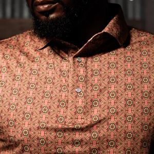 Camisa de Golf Personalizada para Hombre, con Protección Solar UPF 50, de Alta Calidad, con Cierre de Perlas y Estampado Personalizado - Product Image 5