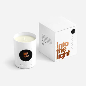 Boîte cadeau de luxe écologique avec Logo personnalisé <span class=keywords><strong>2</strong></span> pièces, boîte de bougie parfumée personnalisée avec emballage d'insertion - Product Image 3