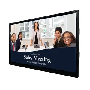 86 Inch Touch Screen 4k Ultra-slim Display Interactive All-in-one Screen Flat Panel For Meeting Room