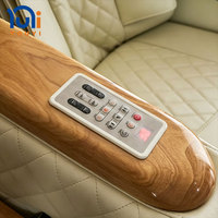 Fauteuil de pédicure électrique de luxe avec bain de pieds LED, massage corporel complet, fauteuil inclinable pour salon de manucure et spa de beauté
