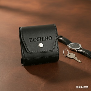 Boshiho Anti-Theft Slim RFID Leather <b>Wallet</b> with Vintage Thread Pattern Front Pocket <b>Metal</b> Money Clip Nylon Lining - Product Image 3