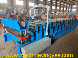 Hình thang và sóng hai lớp mái tấm cuộn tạo thành máy - Product Image 5