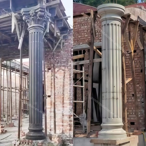 Nhà Máy Bán Hàng Trực Tiếp Giao Hàng Nhanh Bê Tông Xi Măng Trụ Cột Khuôn La Mã Cột Trụ Nhà Trang Trí Nhựa Bê Tông Ván Khuôn - Product Image 5