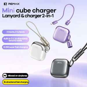 สายชาร์จพาวเวอร์แบงค์ Remax Mini Square 22.5W ชาร์จเร็ว พร้อมสายชาร์จ พกพาสะดวก สำหรับอุปกรณ์ Apple - Product Image 4