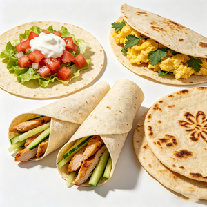 Ligne de production motorisée haute efficacité pour tortillas en gros – Machine à fabriquer des tortillas et du pain pita pour <span class=keywords><strong>tacos</strong></span> - Product Image 4