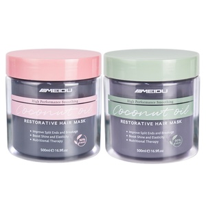 Mascarilla Capilar de Aceite de Coco MEIDU de Marca Privada de Fábrica OEM - Product Image 2
