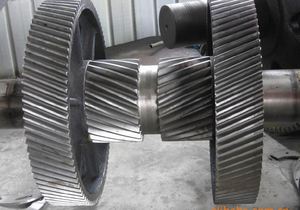 El eje de engranaje de espiga personalizado se aplica a la turbina - Product Image 3