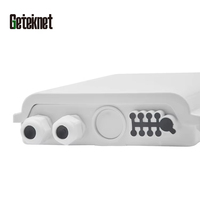 Caja de distribución de fibra de red GETEKnet 5G 1*16 1x32 16 núcleos 1:8 1x8 1x16 caja de terminación Kit de unión de Cable de fibra óptica