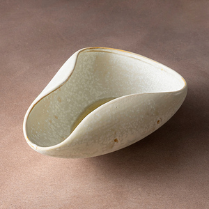 Assiettes en porcelaine minimalistes au design artistique, vaisselle unique pour entrées de fruits de mer, plats en céramique, bols créatifs, vaisselle pour restaurant - Product Image 6