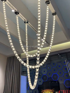 <span class=keywords><strong>Lampadario</strong></span> a Collana di Perle, Lampada da Soffitto Moderna con Dimensioni Regolabili per Hotel, Scale, Villa, <span class=keywords><strong>Sala</strong></span> - Product Image 6