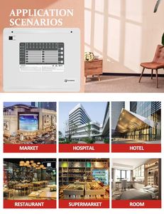 Iyi görünümlü yüzey tasarımı kolay kurulum fabrika fiyat konvansiyonel yangın alarmı kontrol paneli yangın koruma CE sertifikalı - Product Image 6