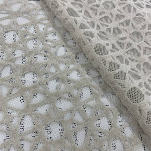 Tela <span class=keywords><strong>de</strong></span> Encaje <span class=keywords><strong>de</strong></span> Malla Grande con Diseño Hueco y <span class=keywords><strong>Sexy</strong></span> <span class=keywords><strong>de</strong></span> la Marca HG, Tela <span class=keywords><strong>de</strong></span> Encaje <span class=keywords><strong>de</strong></span> Poliéster Transpirable para Vestidos y Lencería Sensuales - Product Image 6